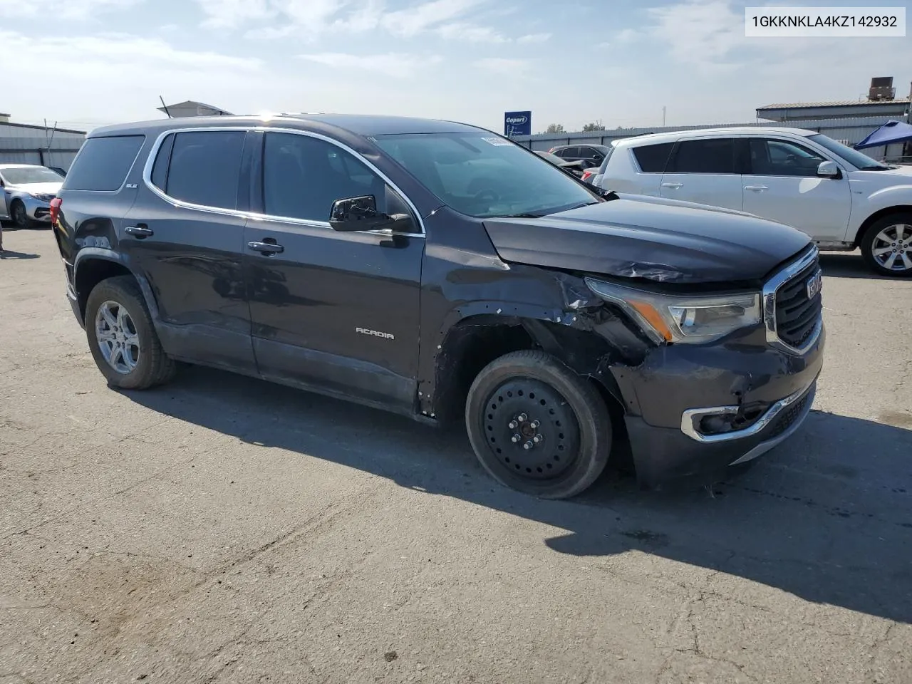 1GKKNKLA4KZ142932 2019 GMC Acadia Sle