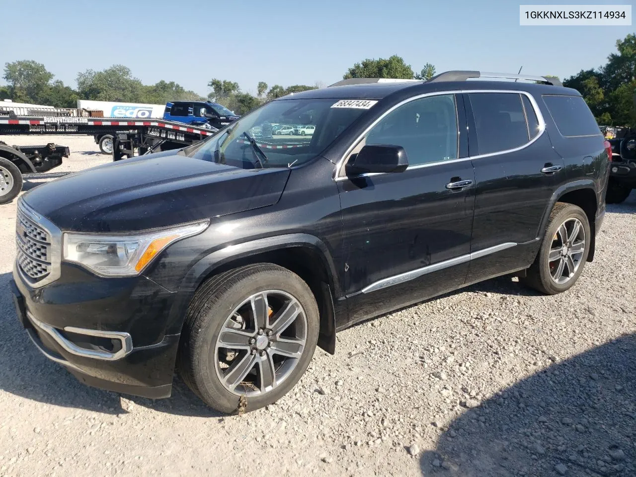 1GKKNXLS3KZ114934 2019 GMC Acadia Denali