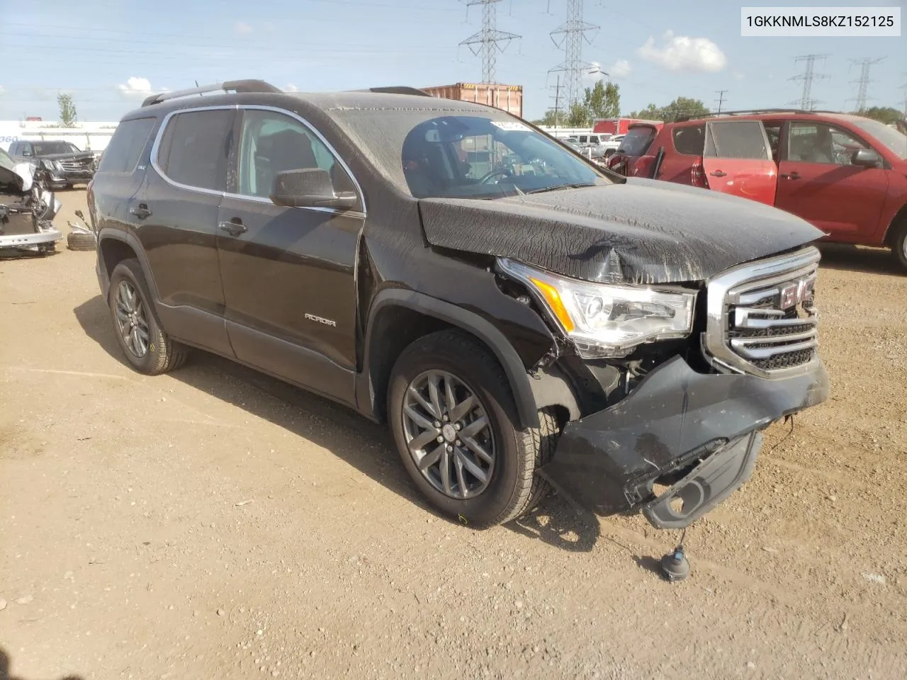 1GKKNMLS8KZ152125 2019 GMC Acadia Slt-1