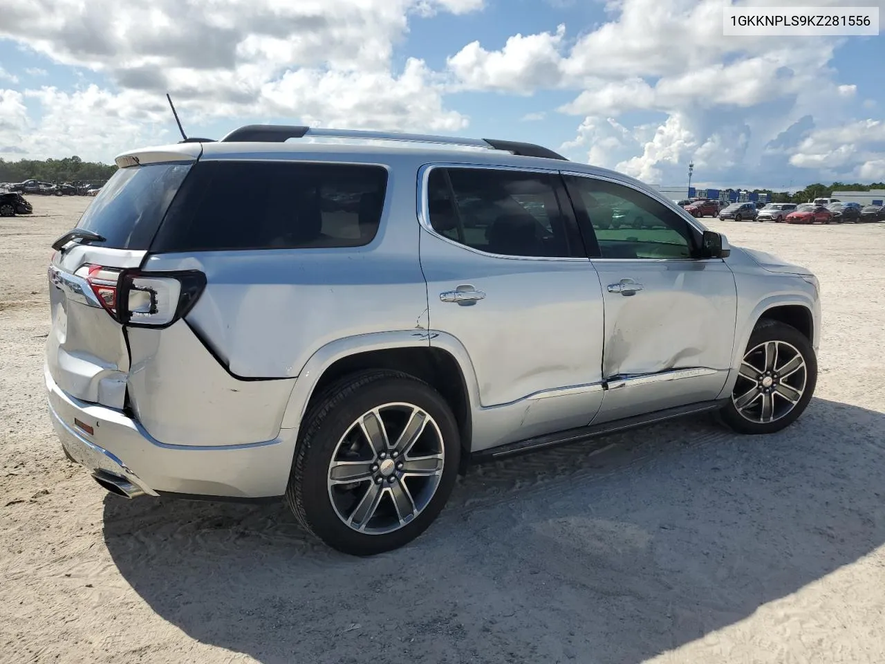 1GKKNPLS9KZ281556 2019 GMC Acadia Denali