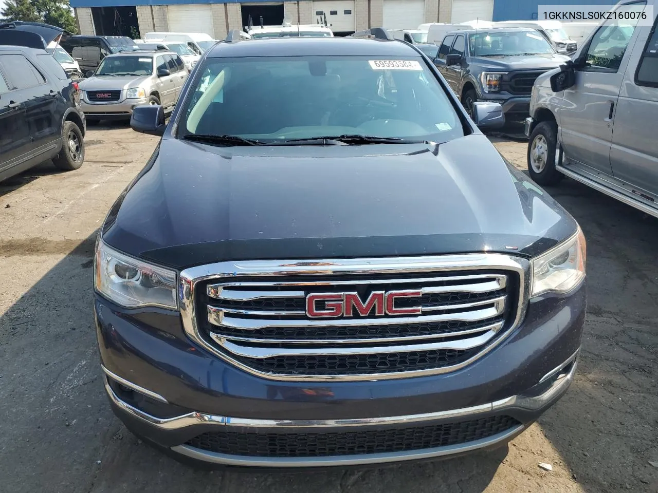 1GKKNSLS0KZ160076 2019 GMC Acadia Sle