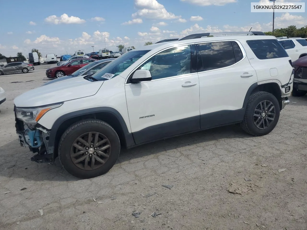 1GKKNULS2KZ275547 2019 GMC Acadia Slt-1