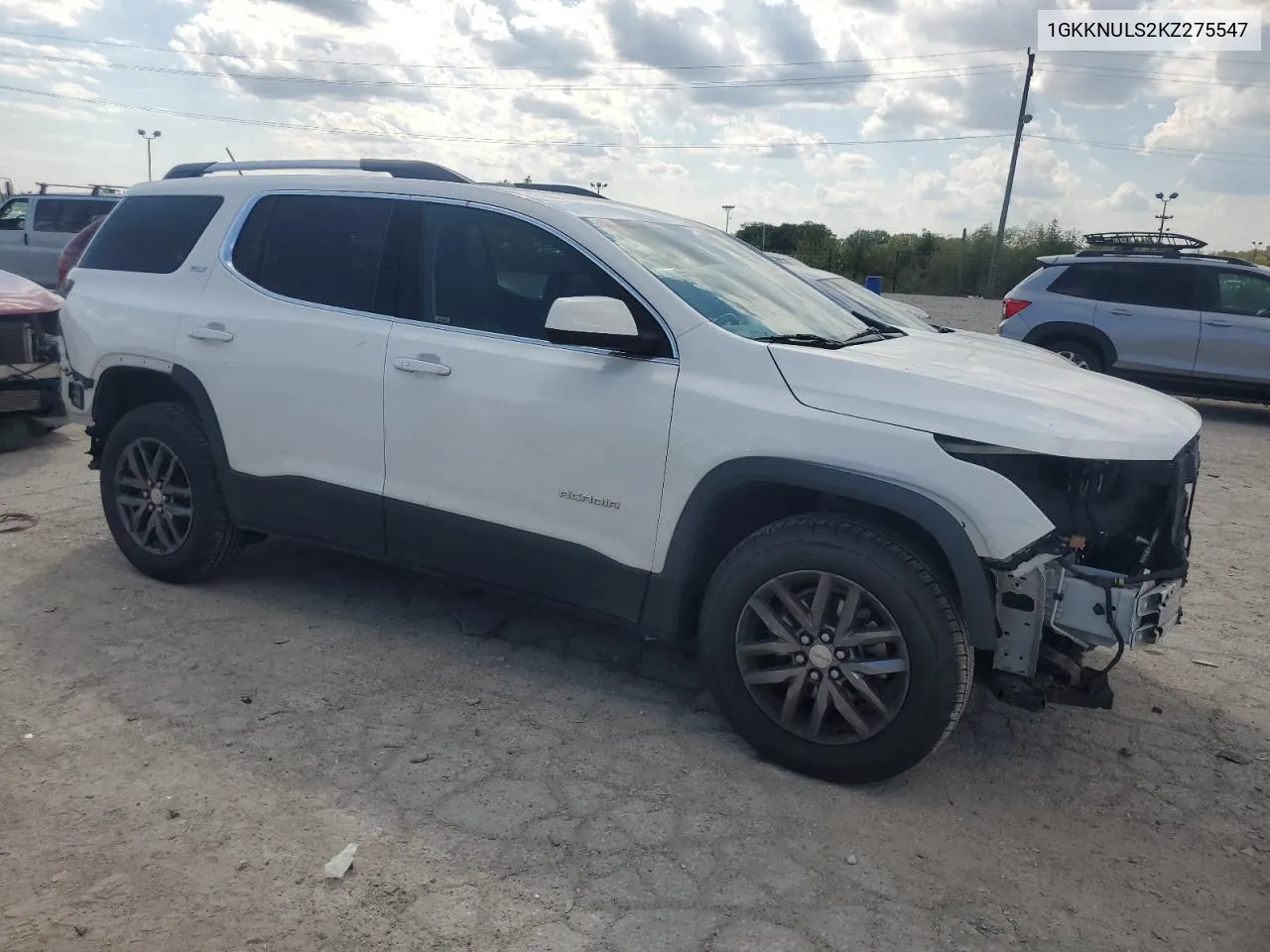 1GKKNULS2KZ275547 2019 GMC Acadia Slt-1