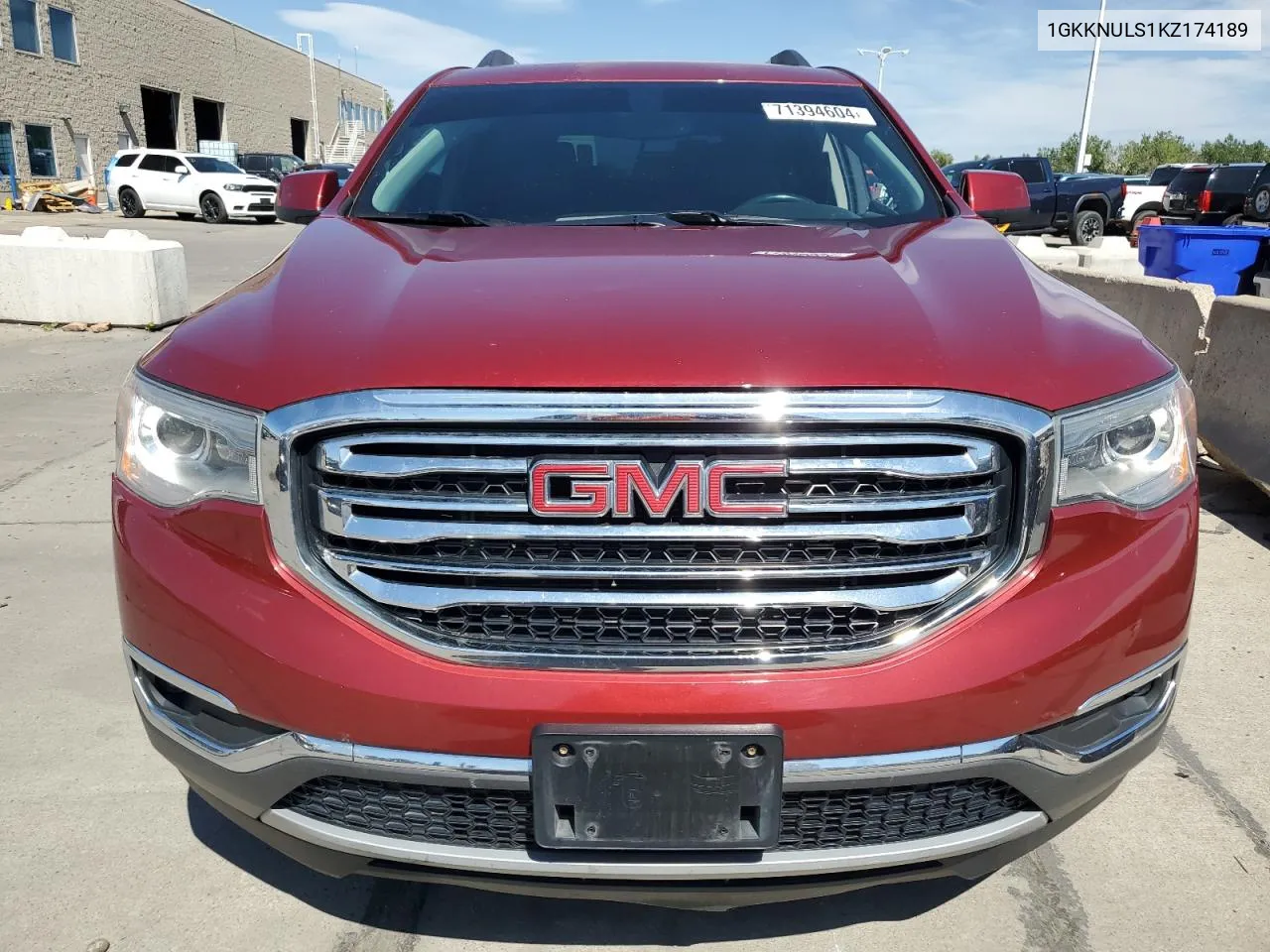 1GKKNULS1KZ174189 2019 GMC Acadia Slt-1