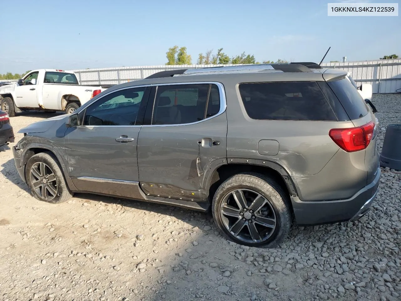 1GKKNXLS4KZ122539 2019 GMC Acadia Denali