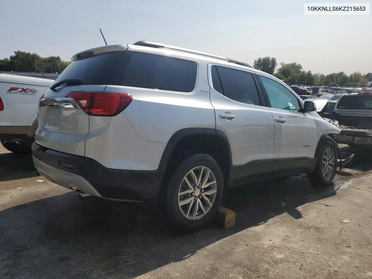 1GKKNLLS6KZ215653 2019 GMC Acadia Sle