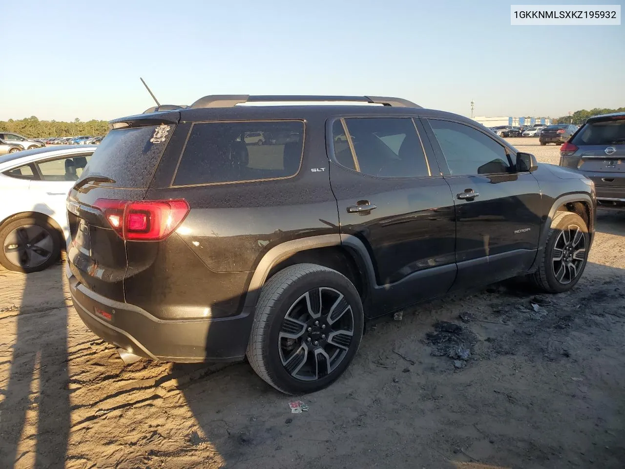 1GKKNMLSXKZ195932 2019 GMC Acadia Slt-1