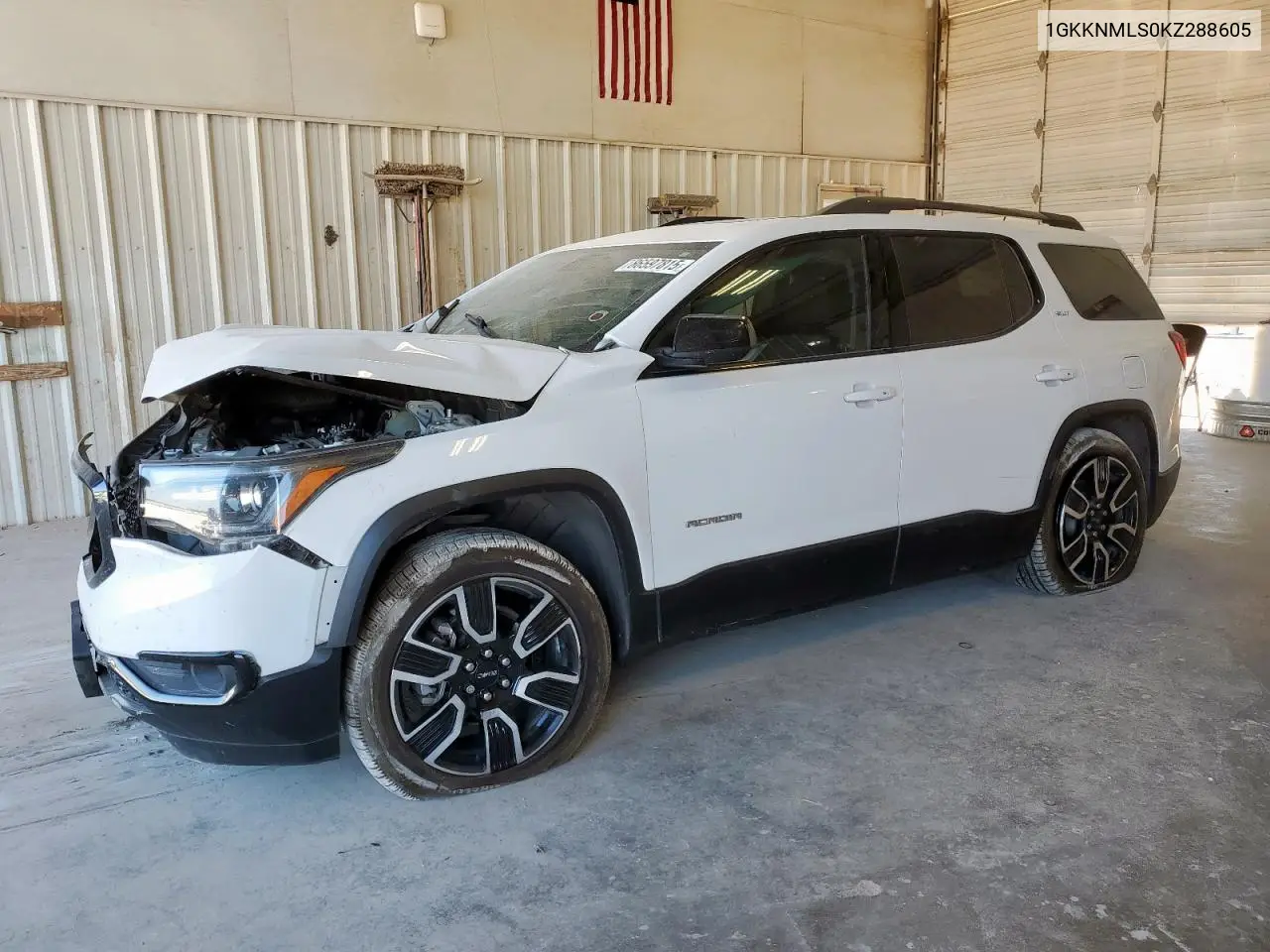 1GKKNMLS0KZ288605 2019 GMC Acadia Slt-1