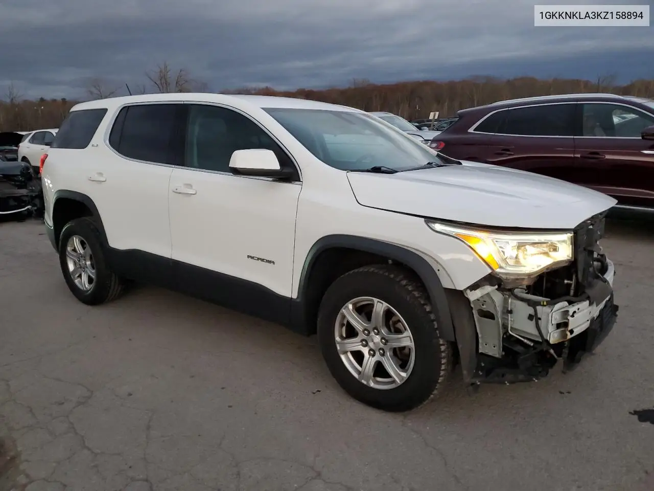 1GKKNKLA3KZ158894 2019 GMC Acadia Sle