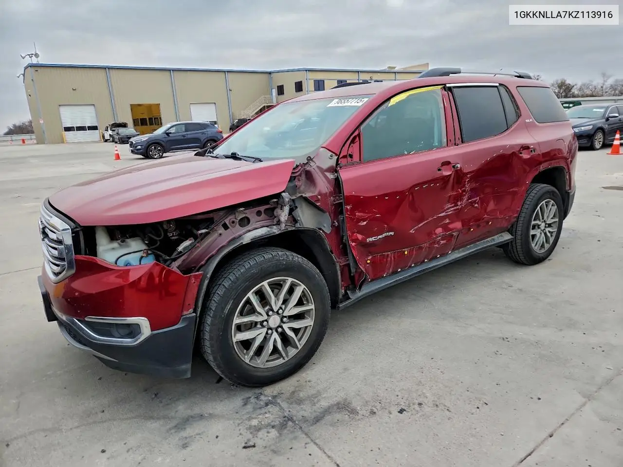 1GKKNLLA7KZ113916 2019 GMC Acadia Sle