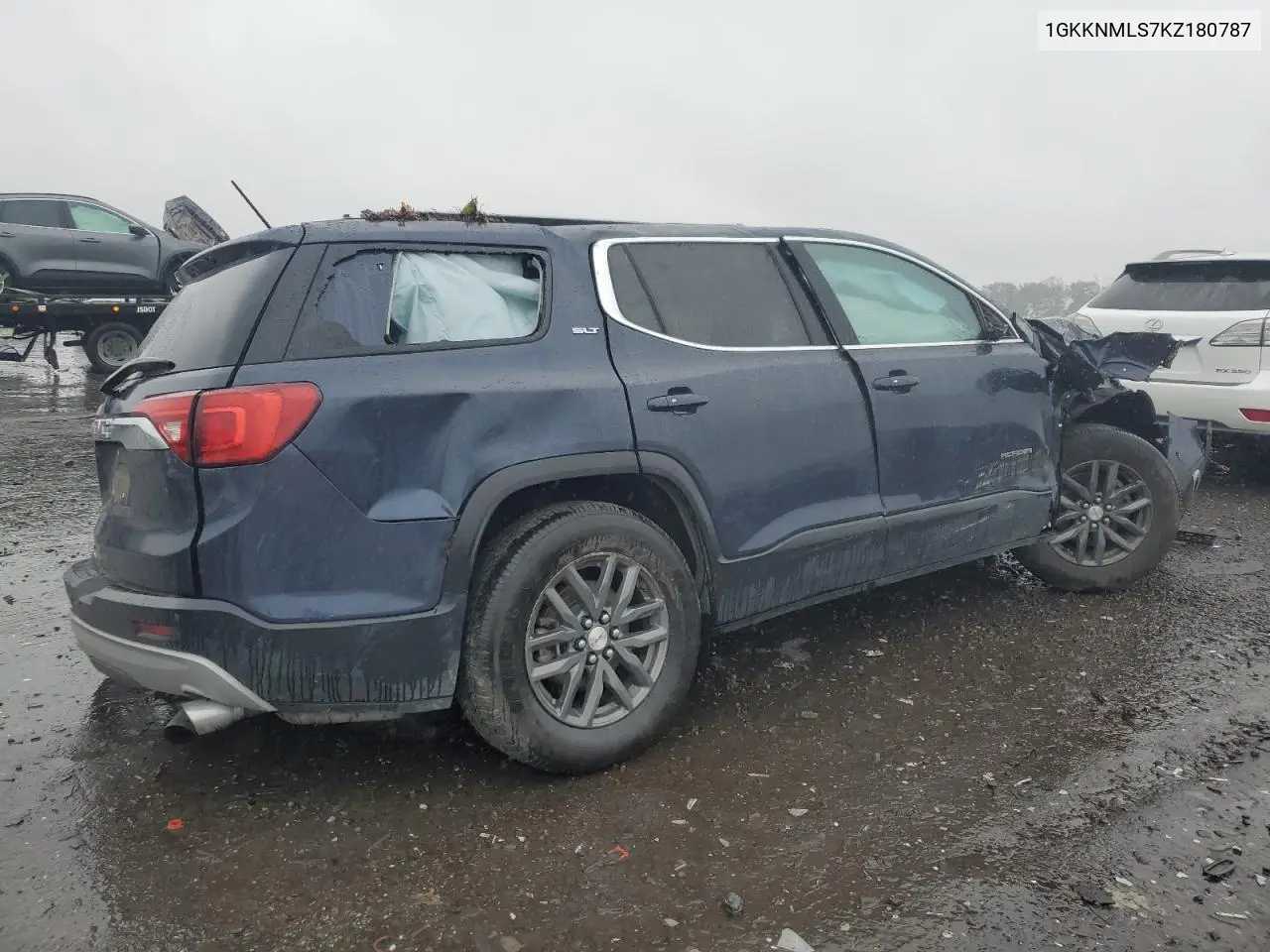 1GKKNMLS7KZ180787 2019 GMC Acadia Slt-1