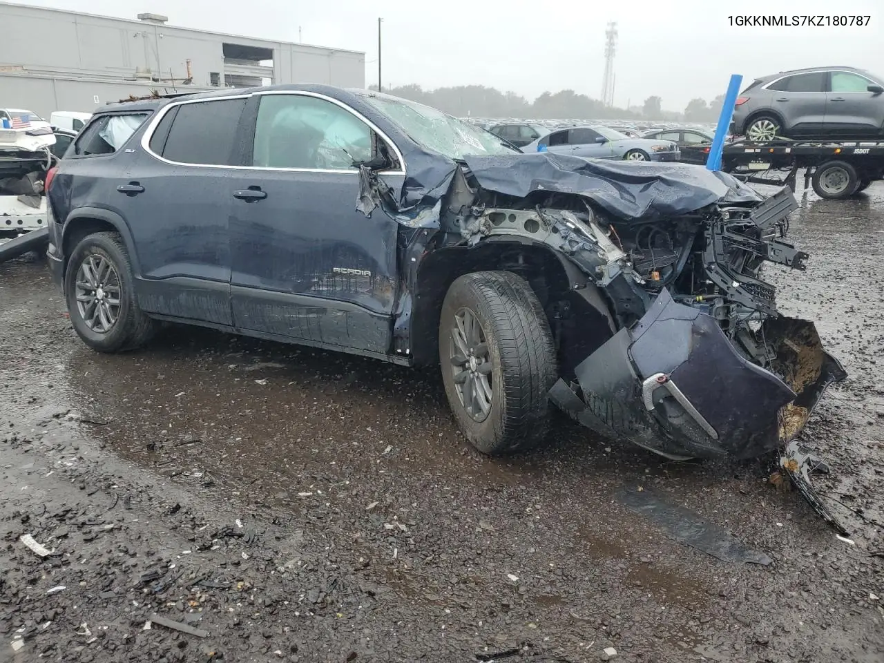 1GKKNMLS7KZ180787 2019 GMC Acadia Slt-1