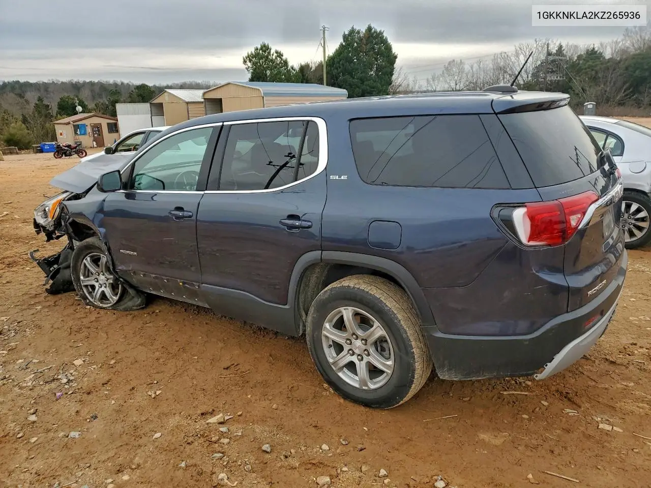 1GKKNKLA2KZ265936 2019 GMC Acadia Sle