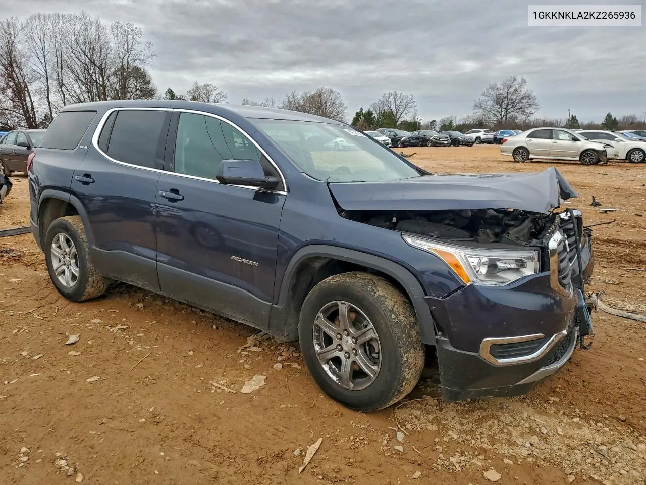 1GKKNKLA2KZ265936 2019 GMC Acadia Sle