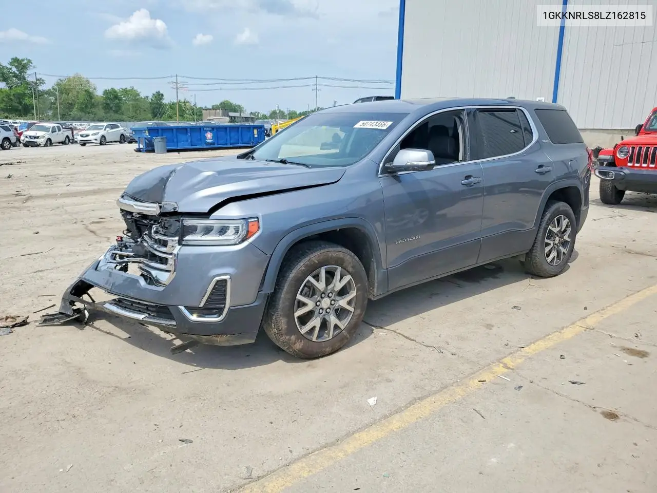 1GKKNRLS8LZ162815 2020 GMC Acadia Sle