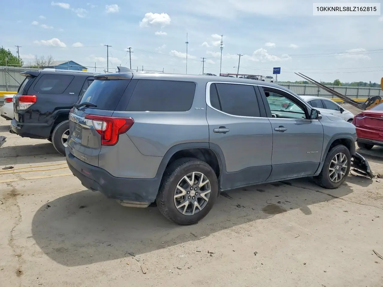 1GKKNRLS8LZ162815 2020 GMC Acadia Sle