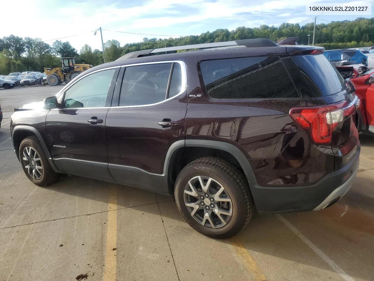 1GKKNKLS2LZ201227 2020 GMC Acadia Sle