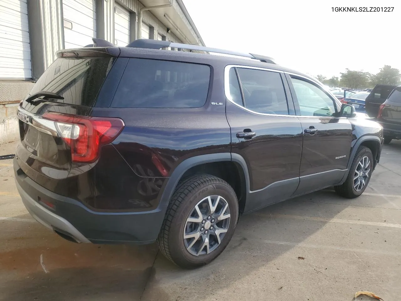 1GKKNKLS2LZ201227 2020 GMC Acadia Sle