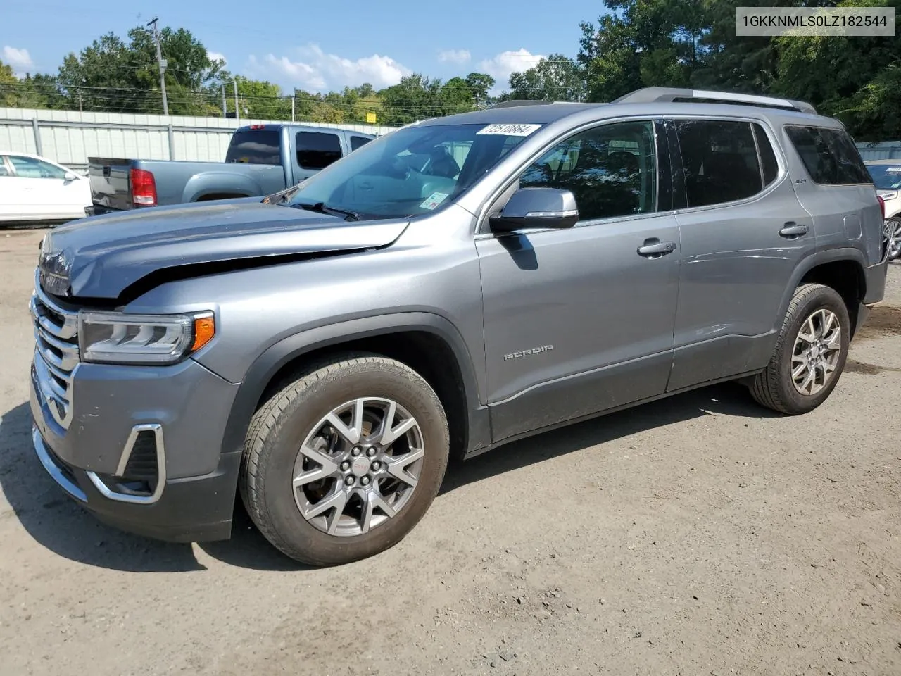 1GKKNMLS0LZ182544 2020 GMC Acadia Slt