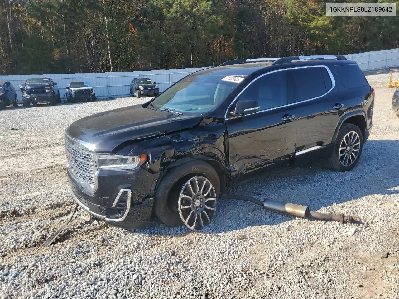 1GKKNPLS0LZ189642 2020 GMC Acadia Denali