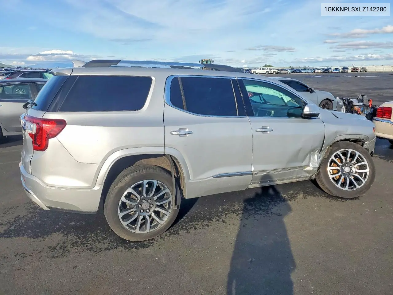 1GKKNPLSXLZ142280 2020 GMC Acadia Denali