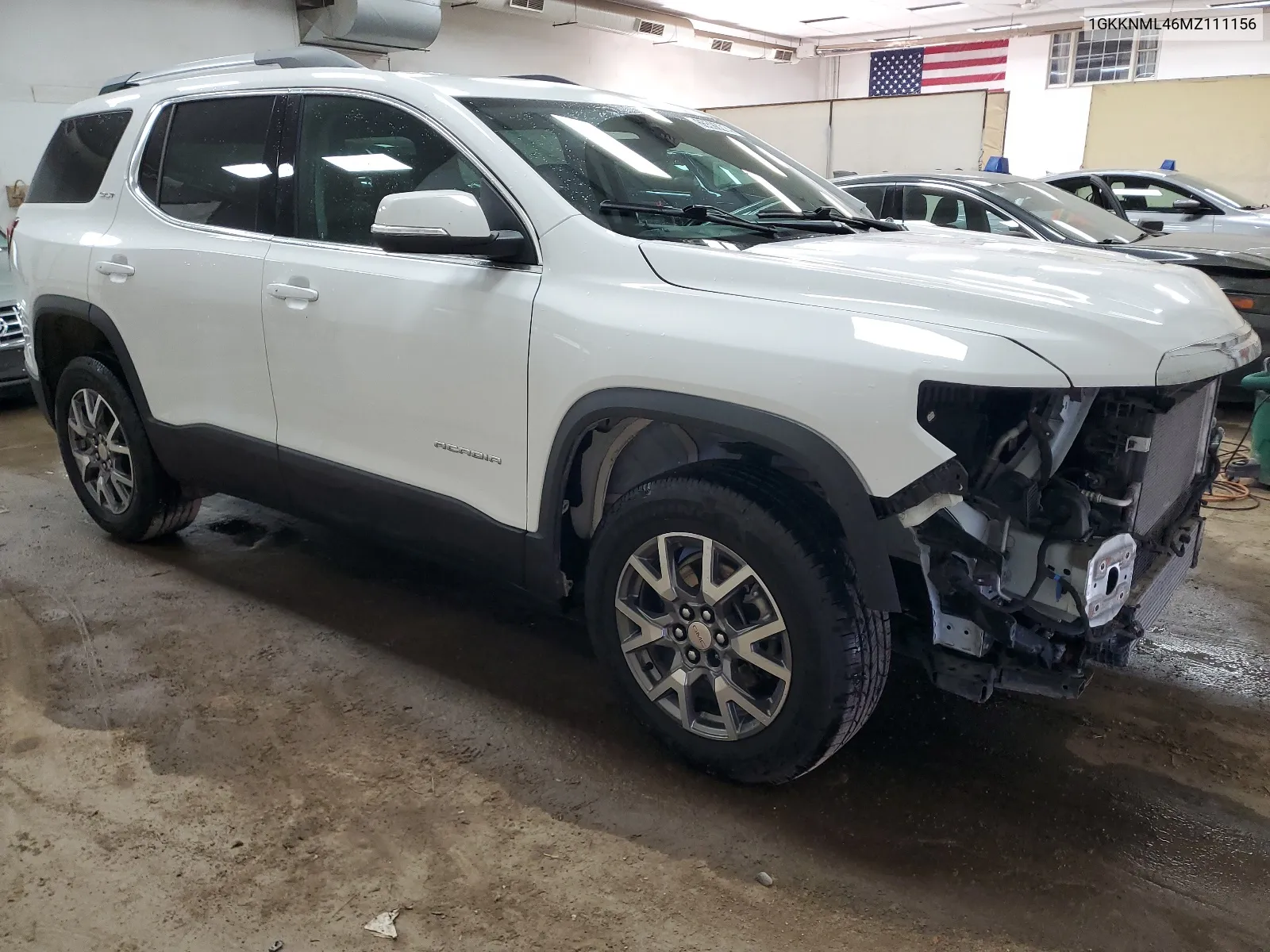 1GKKNML46MZ111156 2021 GMC Acadia Slt