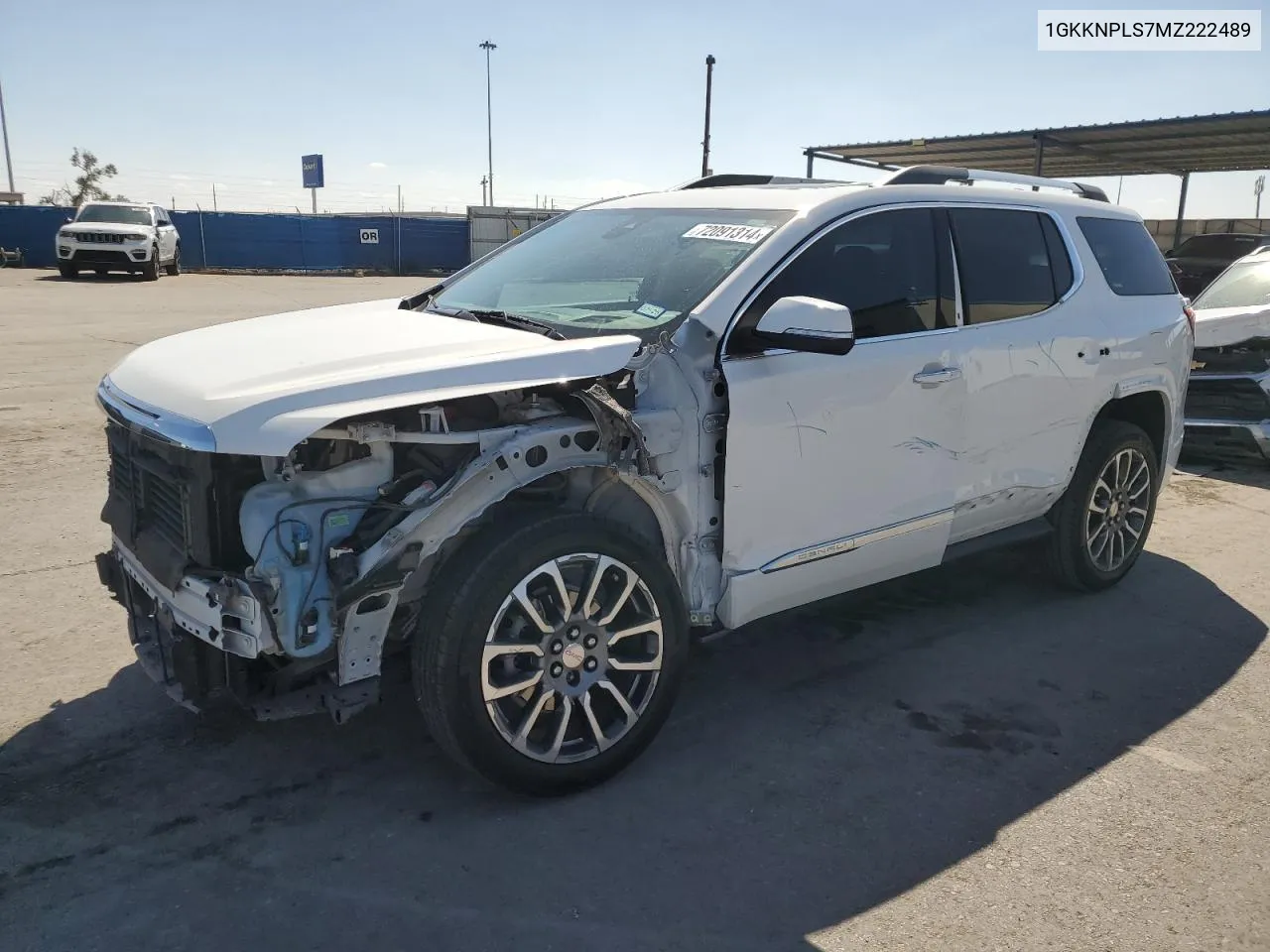 1GKKNPLS7MZ222489 2021 GMC Acadia Denali