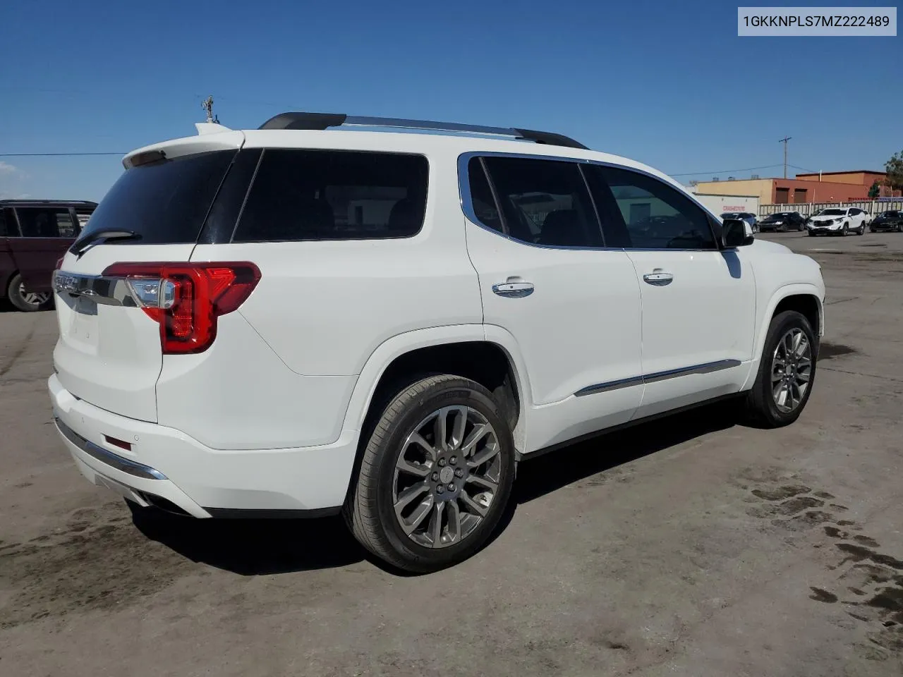 1GKKNPLS7MZ222489 2021 GMC Acadia Denali