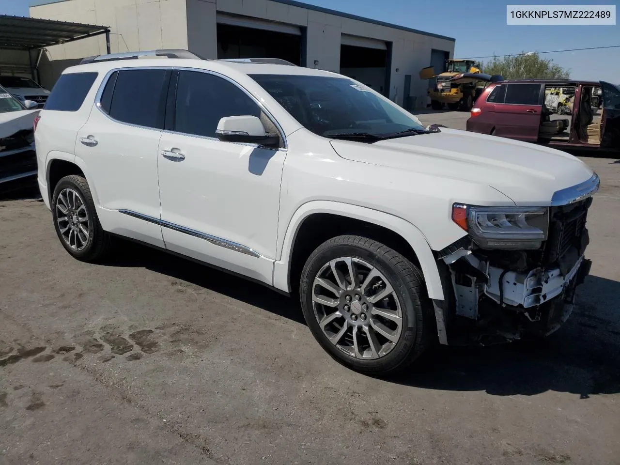 1GKKNPLS7MZ222489 2021 GMC Acadia Denali