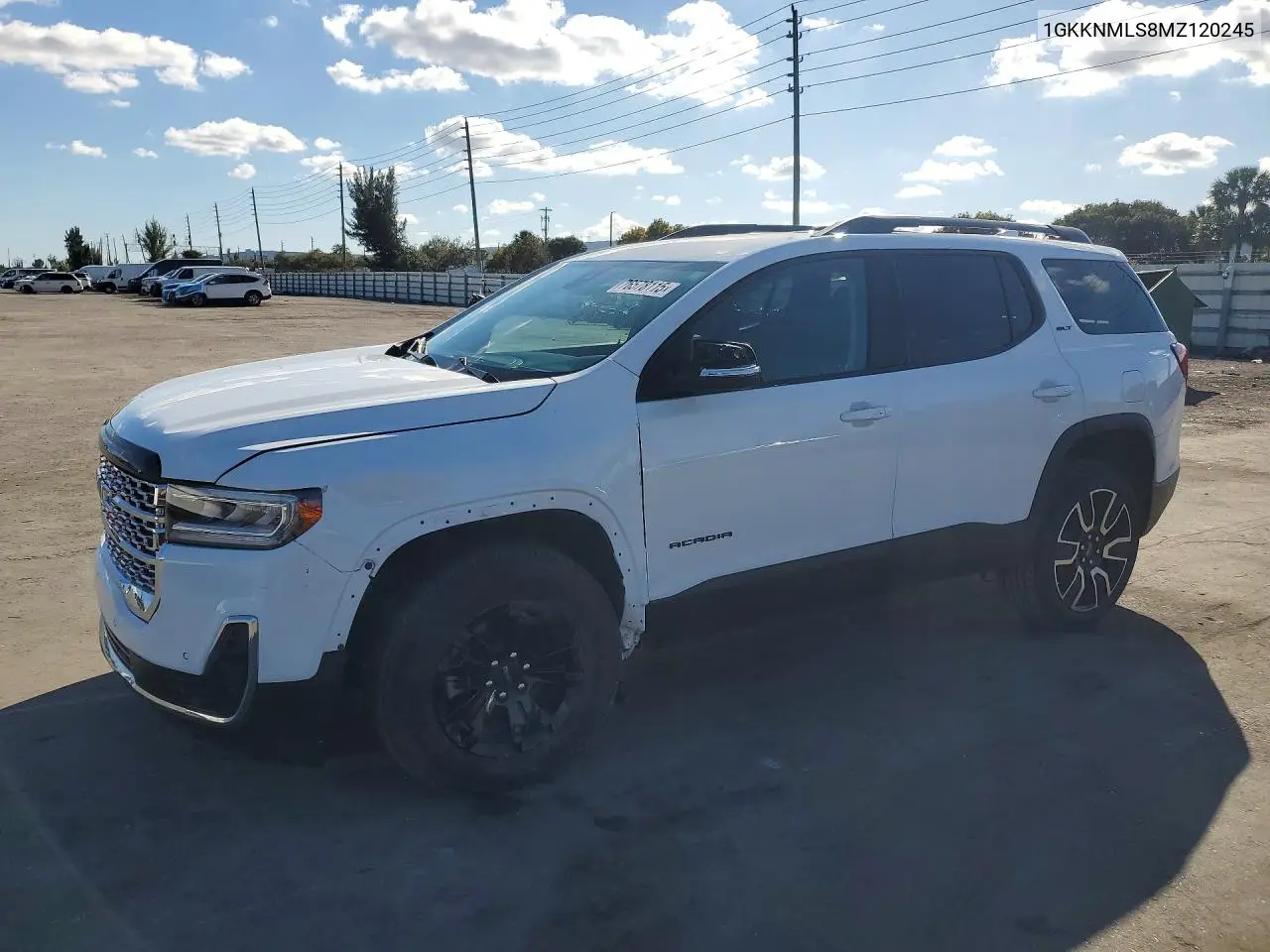 1GKKNMLS8MZ120245 2021 GMC Acadia Slt