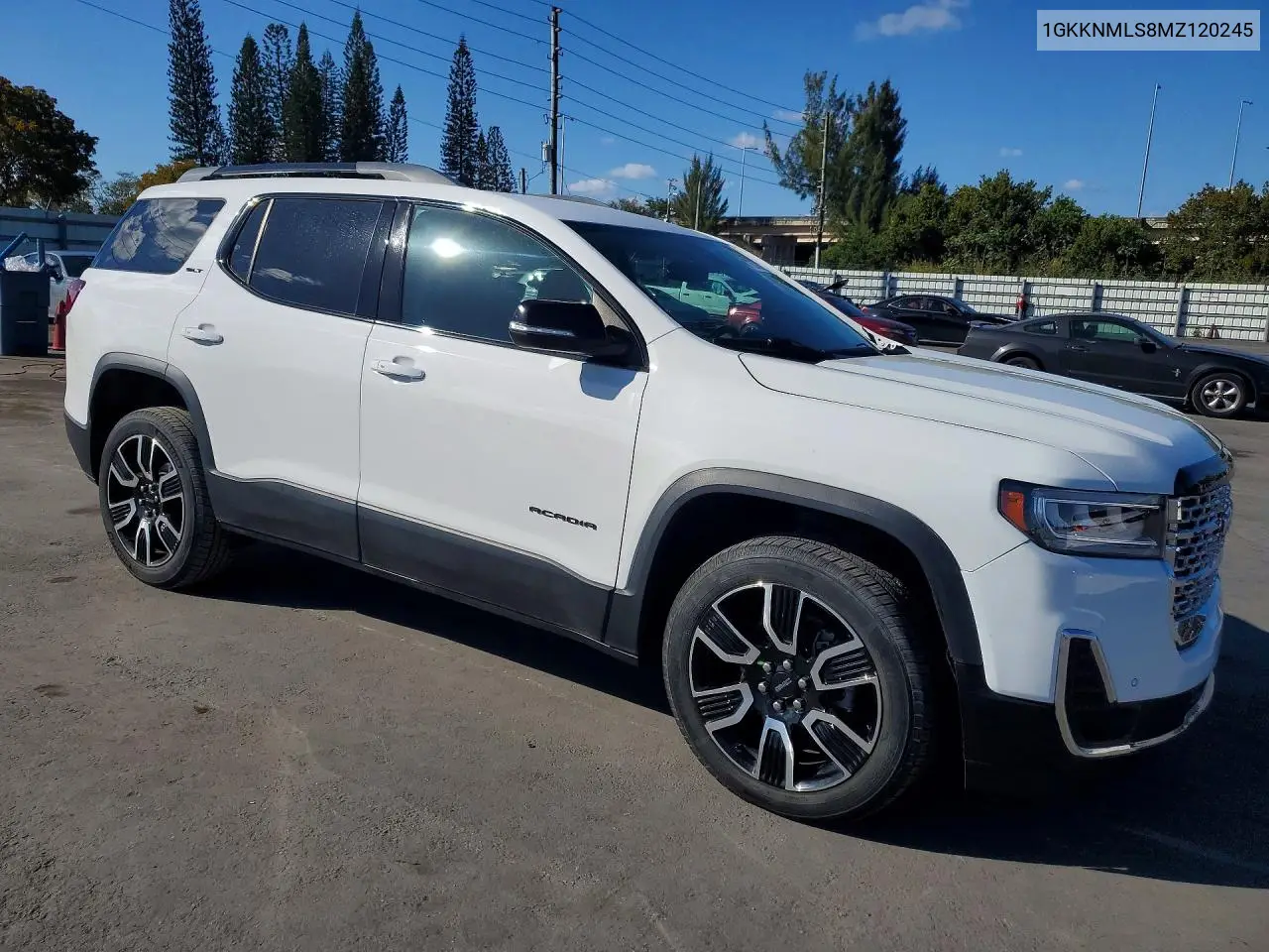1GKKNMLS8MZ120245 2021 GMC Acadia Slt