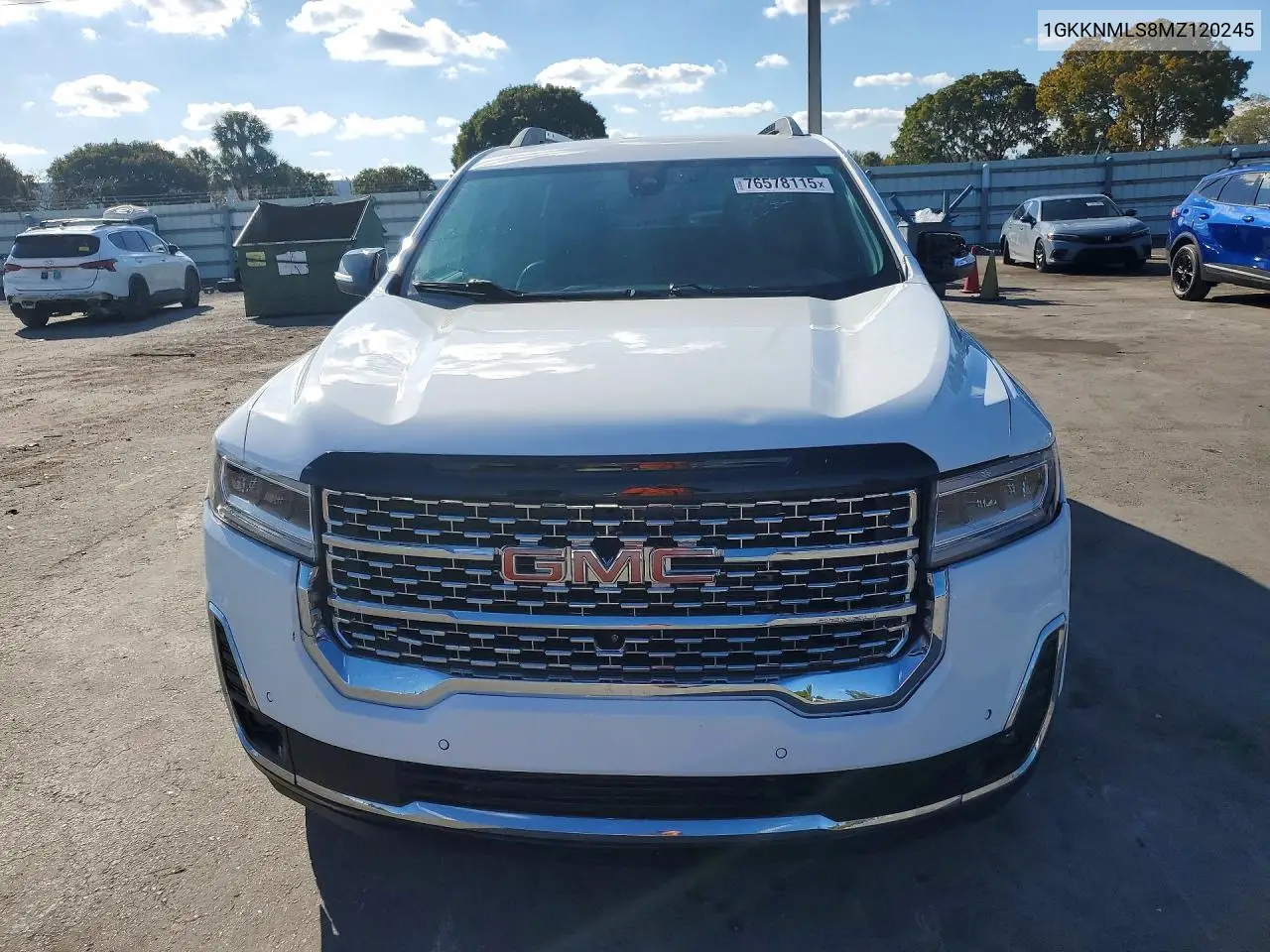 1GKKNMLS8MZ120245 2021 GMC Acadia Slt