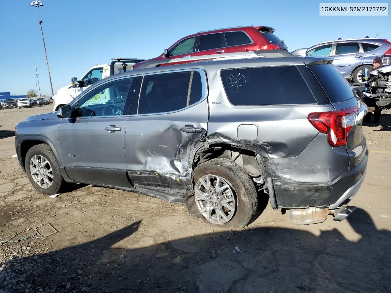 1GKKNMLS2MZ173782 2021 GMC Acadia Slt