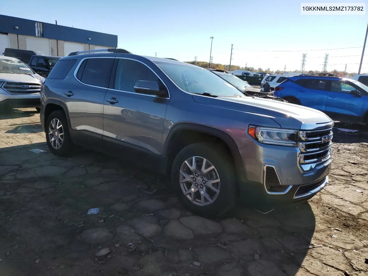 1GKKNMLS2MZ173782 2021 GMC Acadia Slt
