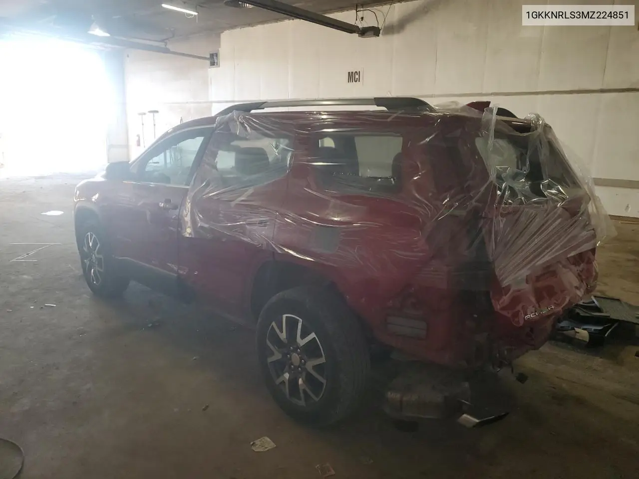 1GKKNRLS3MZ224851 2021 GMC Acadia Sle