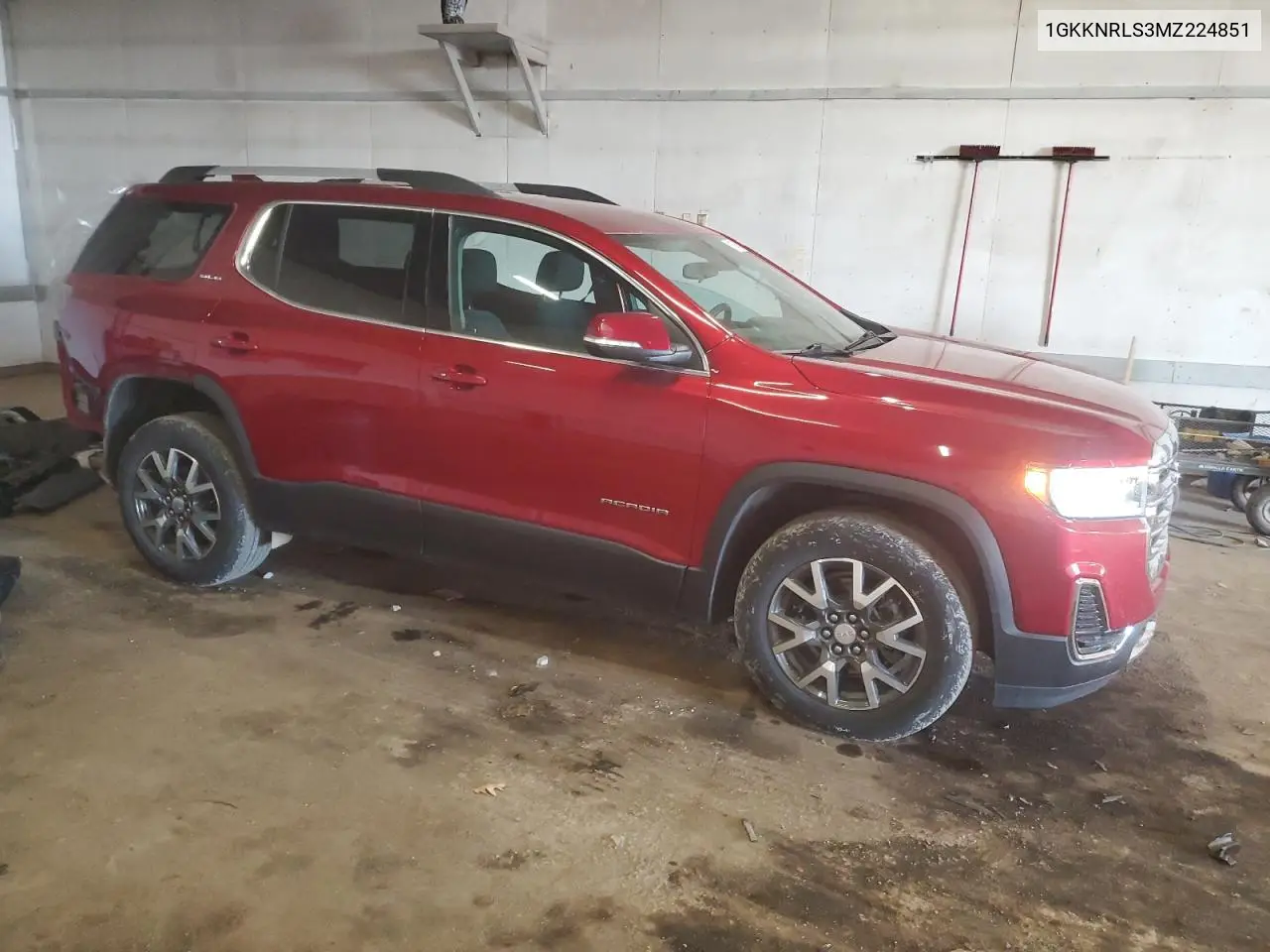 1GKKNRLS3MZ224851 2021 GMC Acadia Sle