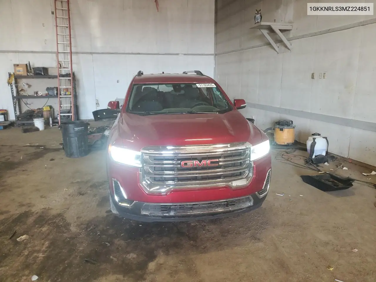 1GKKNRLS3MZ224851 2021 GMC Acadia Sle