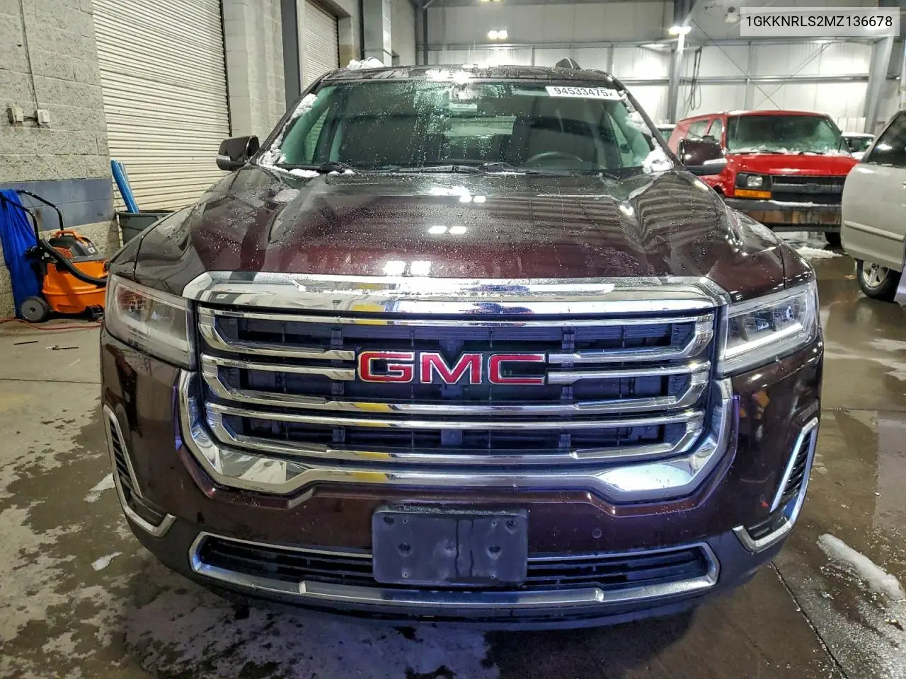 1GKKNRLS2MZ136678 2021 GMC Acadia Sle