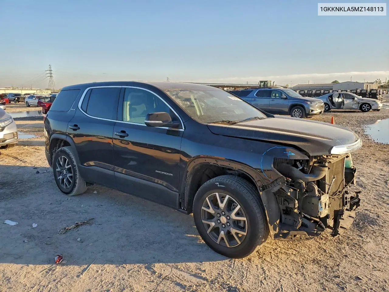 1GKKNKLA5MZ148113 2021 GMC Acadia Sle