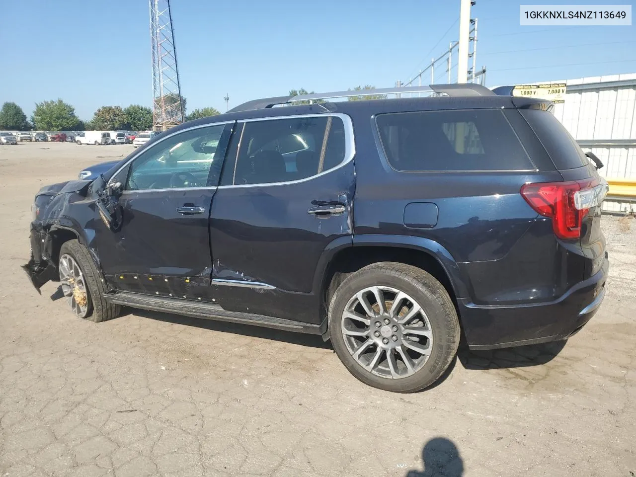 1GKKNXLS4NZ113649 2022 GMC Acadia Denali