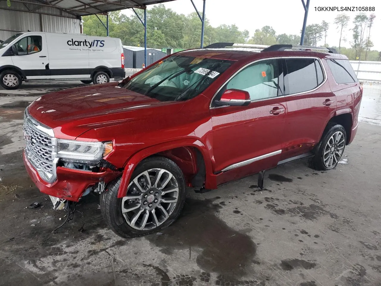 1GKKNPLS4NZ105888 2022 GMC Acadia Denali