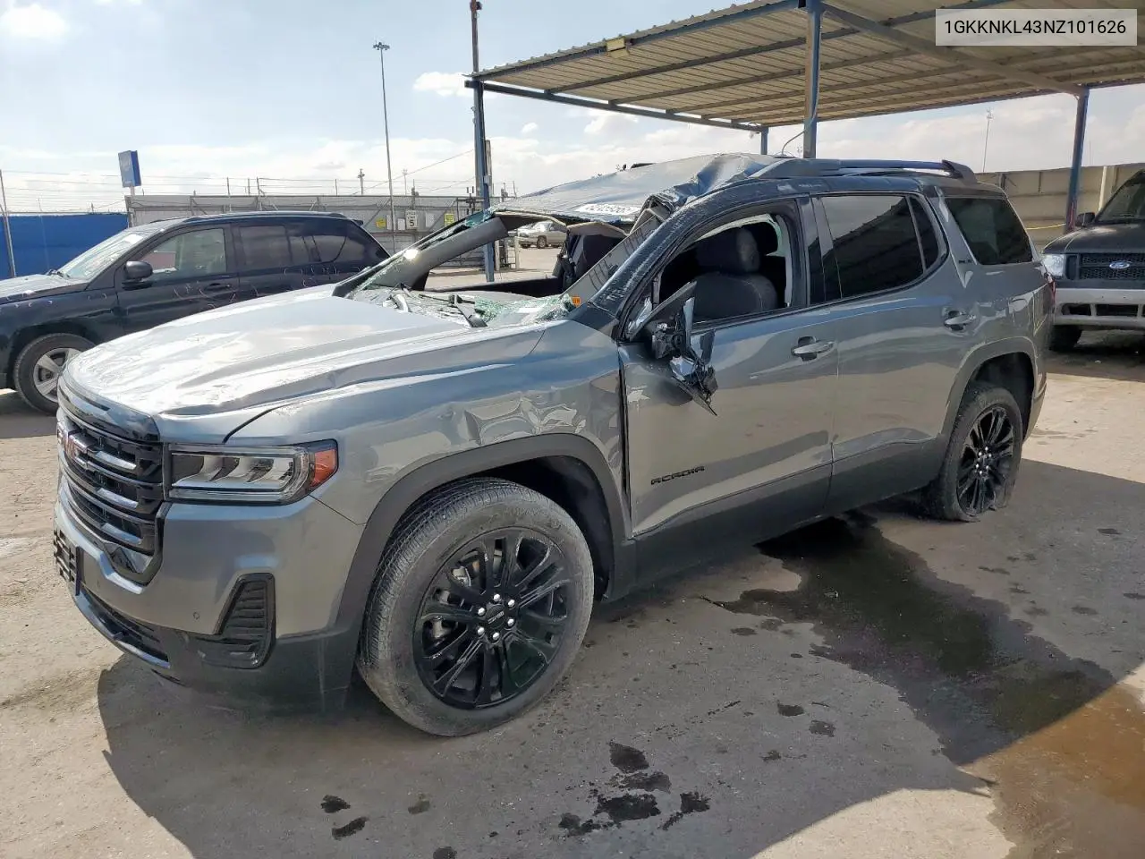 1GKKNKL43NZ101626 2022 GMC Acadia Sle