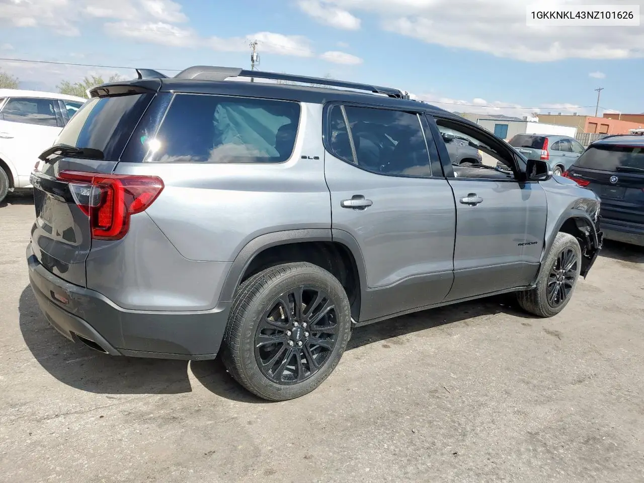 1GKKNKL43NZ101626 2022 GMC Acadia Sle