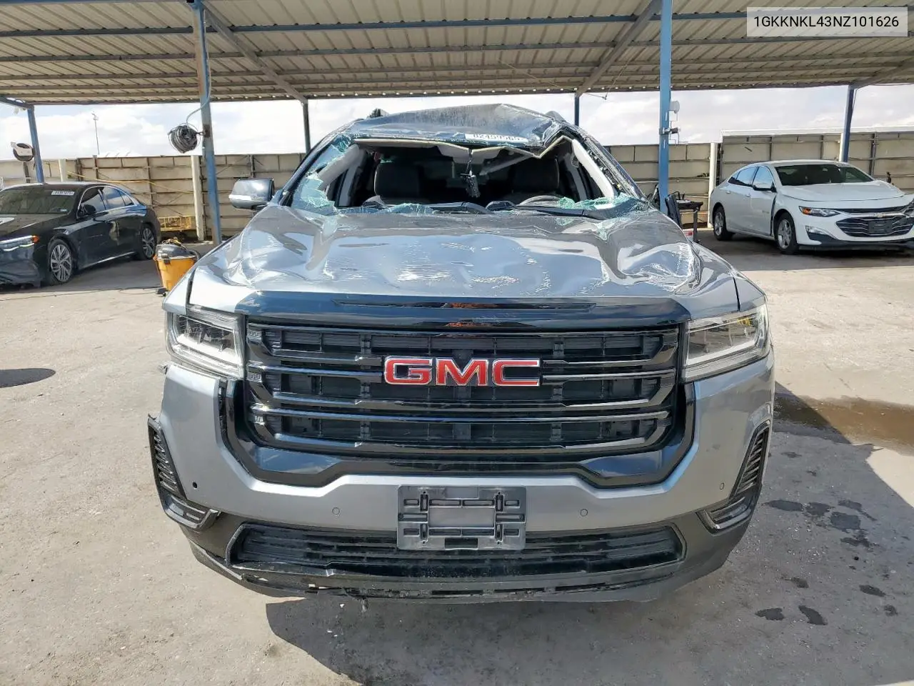 1GKKNKL43NZ101626 2022 GMC Acadia Sle