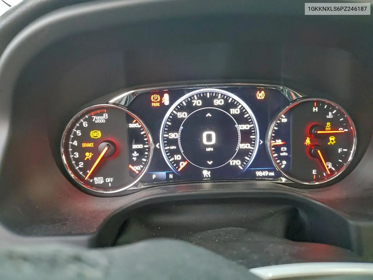 1GKKNXLS6PZ246187 2023 GMC Acadia Denali
