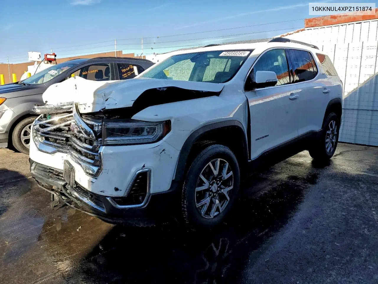 1GKKNUL4XPZ151874 2023 GMC Acadia Slt