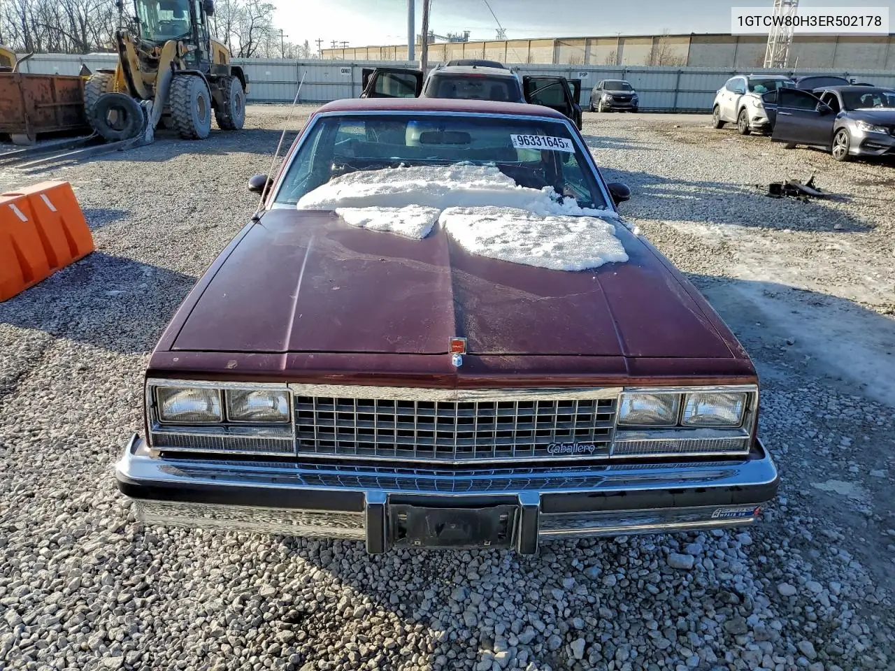 1GTCW80H3ER502178 1984 GMC Caballero