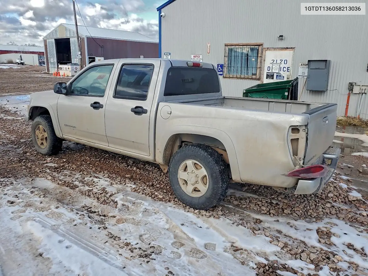 1GTDT136058213036 2005 GMC Canyon
