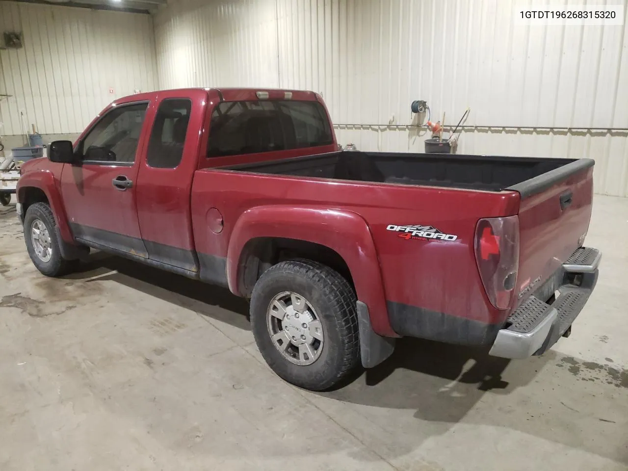 1GTDT196268315320 2006 GMC Canyon