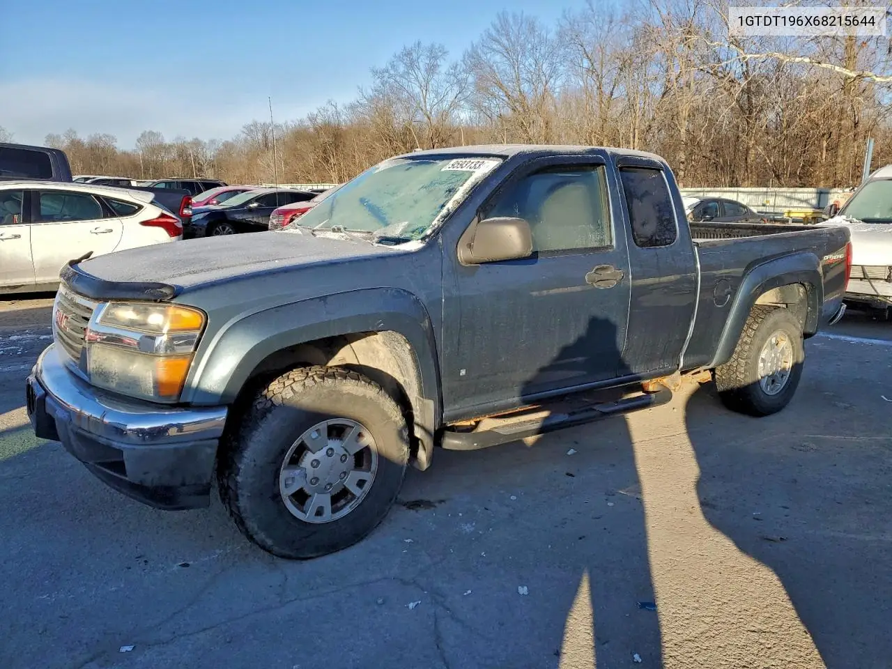 1GTDT196X68215644 2006 GMC Canyon